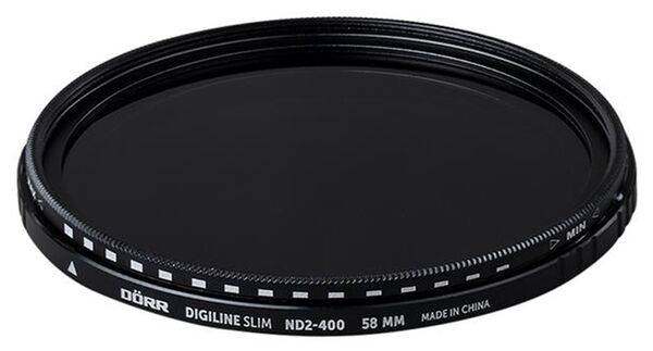 Dörr Digiline Slim Variabler Graufilter ND2-400  58mm