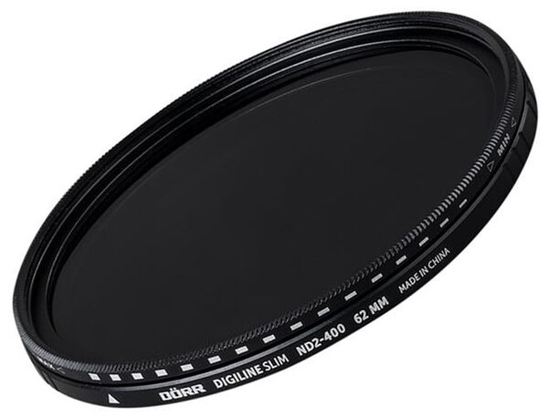 Dörr Digiline Slim Variabler Graufilter ND2-400  62mm