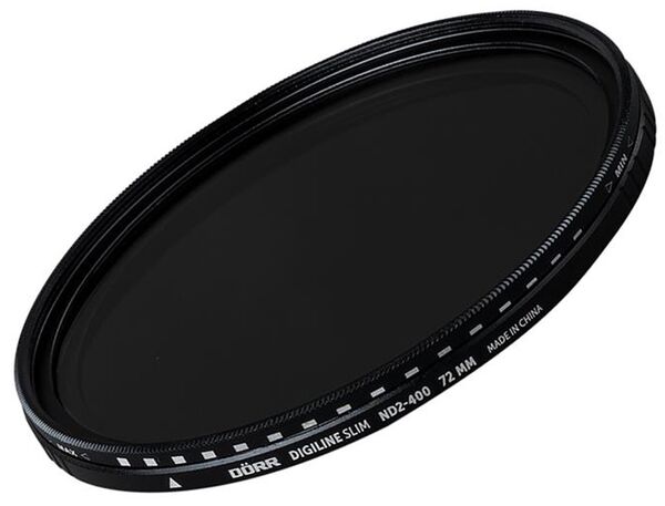 Dörr Digiline Slim Variabler Graufilter ND2-400  72mm