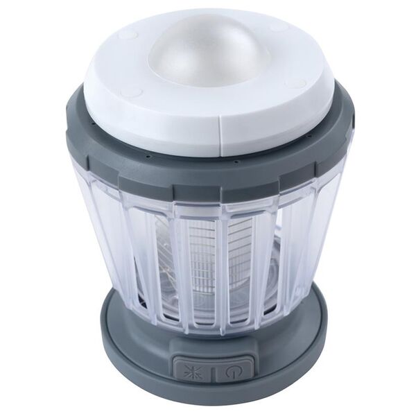 Dörr LED Solar Campinglampe Anti-Moskito  hellgrau