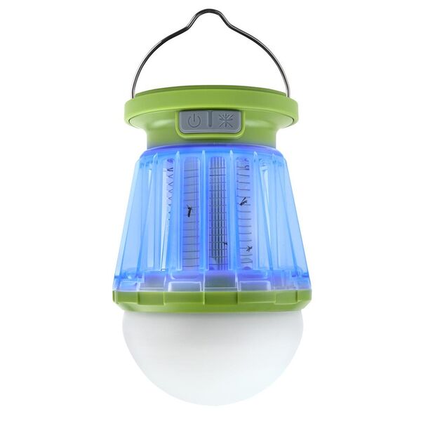 Dörr LED Solar Campinglampe Anti-Moskito  neongrün