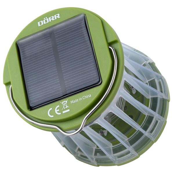 Dörr LED Solar Campinglampe Anti-Moskito  neongrün