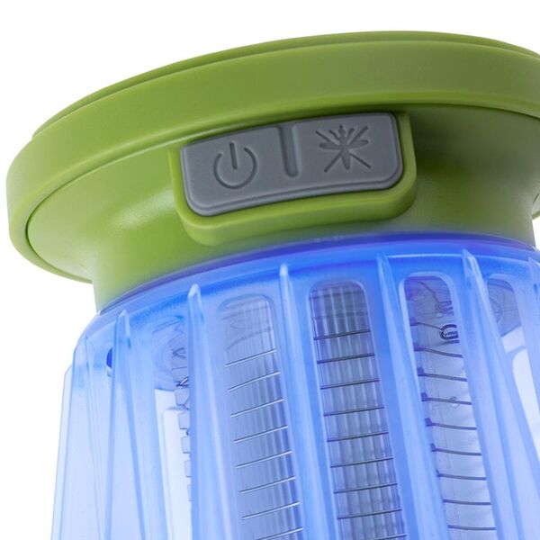 Dörr LED Solar Campinglampe Anti-Moskito  neongrün