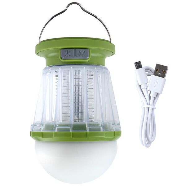 Dörr LED Solar Campinglampe Anti-Moskito  neongrün