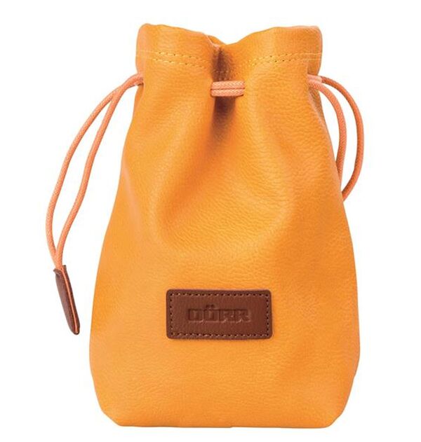 Dörr Objektiv Beutel Skin  M ockergelb