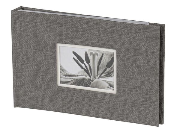 Dörr Slip-in Hardcover Album 40 UniTex 10x15  grau