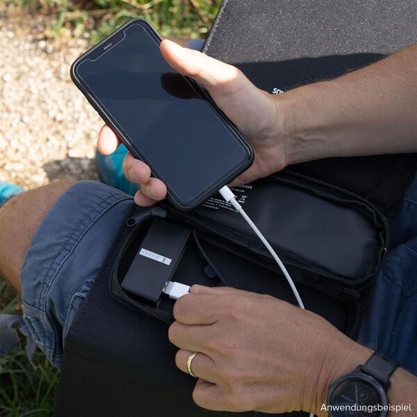 Dörr Solar Panel PB-10000 mAh 21W XL mit Powerbank 