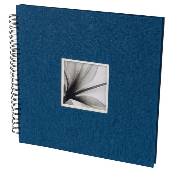 Dörr Spiralalbum UniTex 34x34  blau