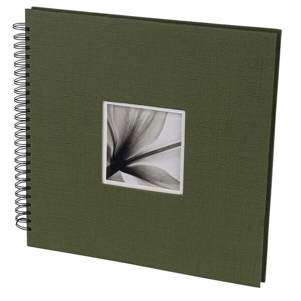 Dörr Spiralalbum UniTex 34x34  grün