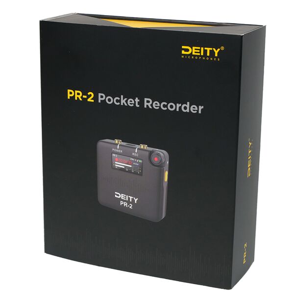 Deity PR-2 Stereo Pocket Recorder mit Lavalier Mikrofon 
