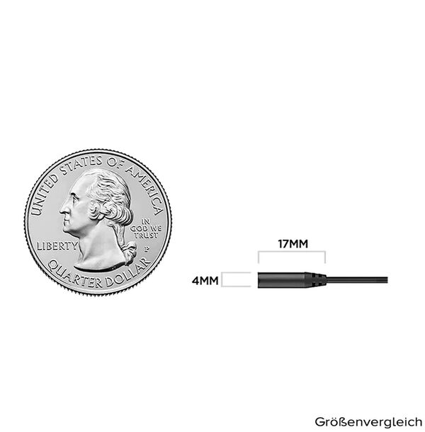 Deity W.lav Pro Microphone Black - w/o adapter 