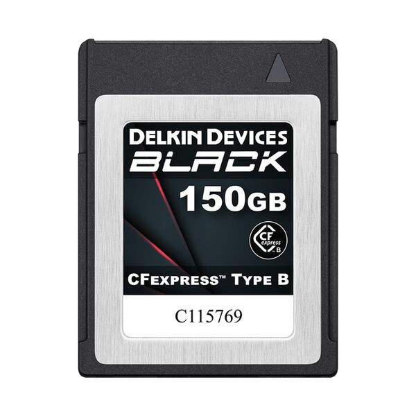 Delkin BLACK CFexpress™ Type B G3 Card  150 GB