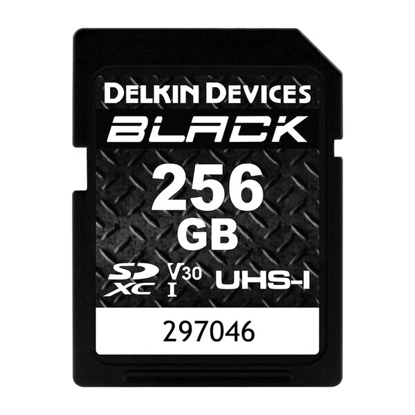 Delkin BLACK UHS-I Rugged SD Card (V30)  256 GB