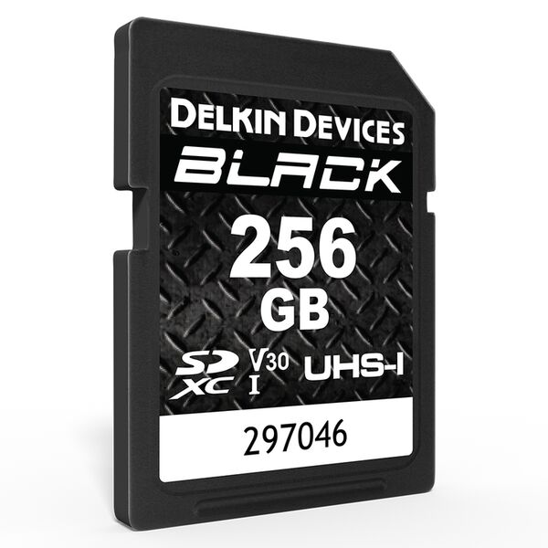 Delkin BLACK UHS-I Rugged SD Card (V30)  256 GB