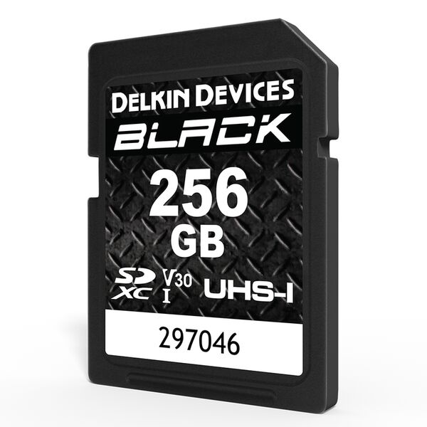 Delkin BLACK UHS-I Rugged SD Card (V30)  256 GB