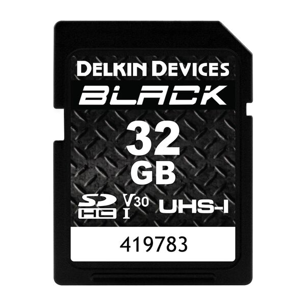 Delkin BLACK UHS-I Rugged SD Card (V30)  32 GB