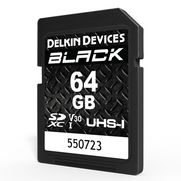 Delkin BLACK UHS-I Rugged SD Card (V30)  64 GB