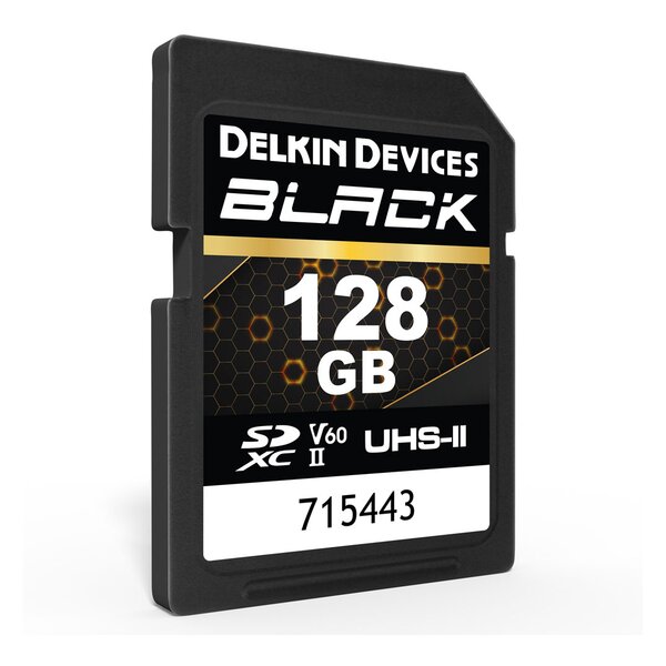 Delkin BLACK UHS-II Rugged SD Card (V60)  128 GB