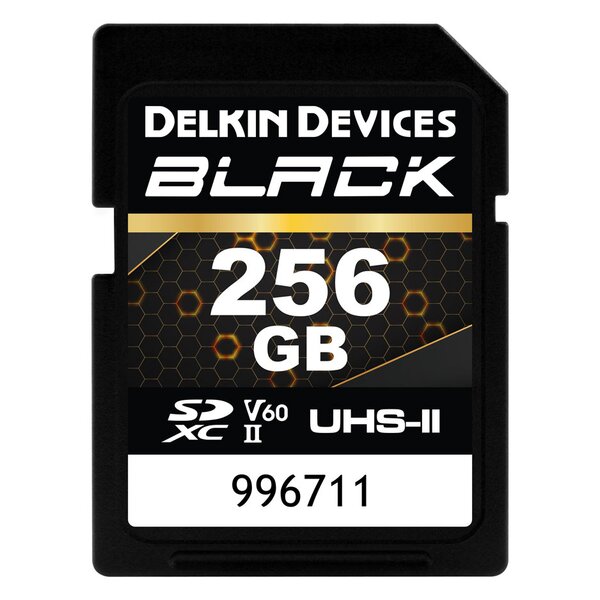 Delkin BLACK UHS-II Rugged SD Card (V60)  256 GB