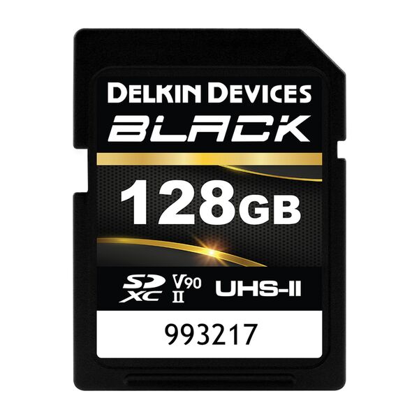 Delkin BLACK UHS-II Rugged SD Card (V90)  128 GB