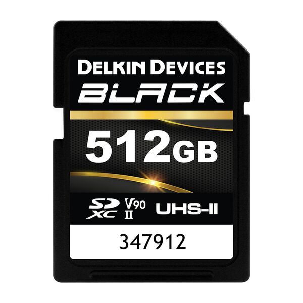 Delkin BLACK UHS-II Rugged SD Card (V90)  512 GB