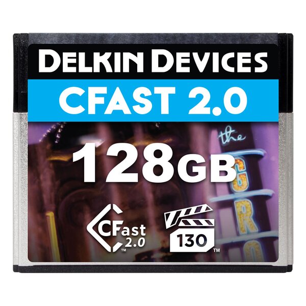 Delkin CFast 2.0 Memory Card   128 GB
