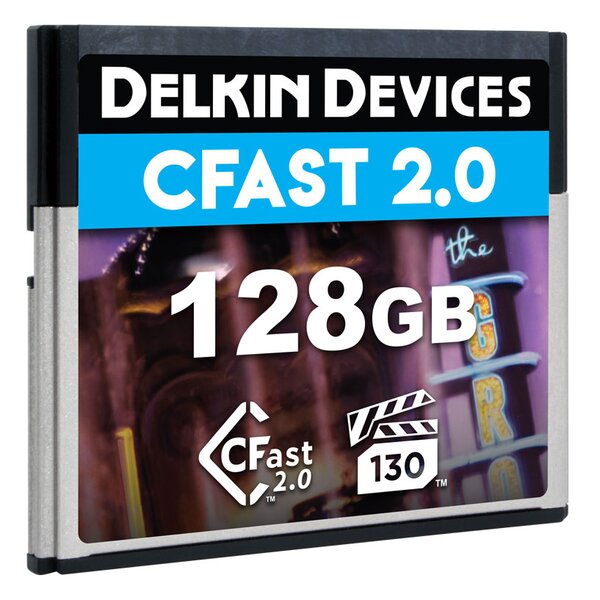 Delkin CFast 2.0 Memory Card   128 GB