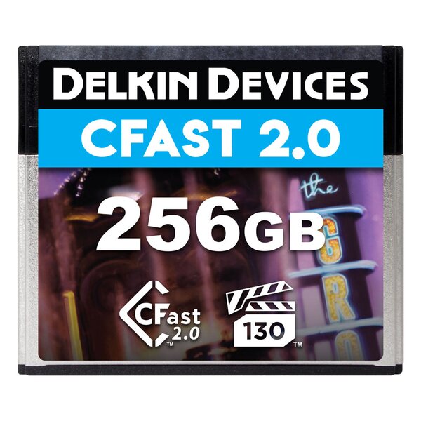 Delkin CFast 2.0 Memory Card  256 GB