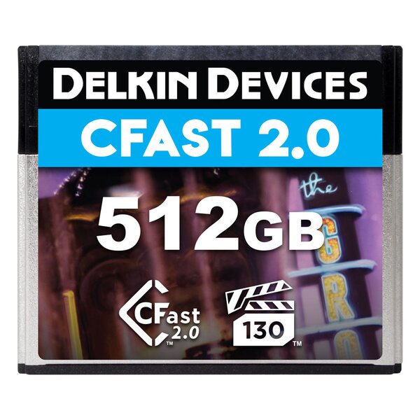 Delkin CFast 2.0 Memory Card  512 GB