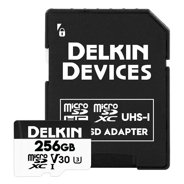 Delkin DRONE UHS-I (A2) microSD Memory Cards  256 GB