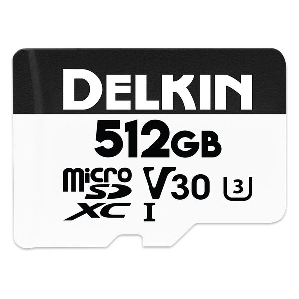 Delkin DRONE UHS-I (A2) microSD Memory Cards  512 GB