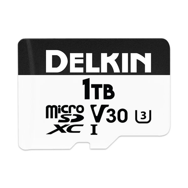 Delkin HYPERSPEED UHS-I (V30) microSD Memory Card  1 TB