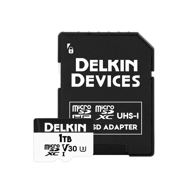 Delkin HYPERSPEED UHS-I (V30) microSD Memory Card  1 TB