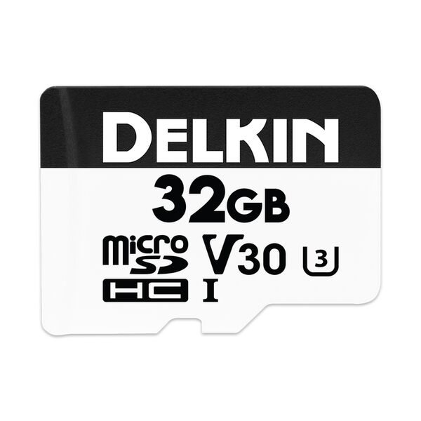 Delkin HYPERSPEED UHS-I (V30) microSD Memory Card  32  GB