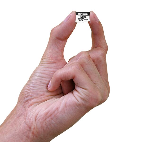 Delkin HYPERSPEED UHS-I (V30) microSD Memory Card  128 GB
