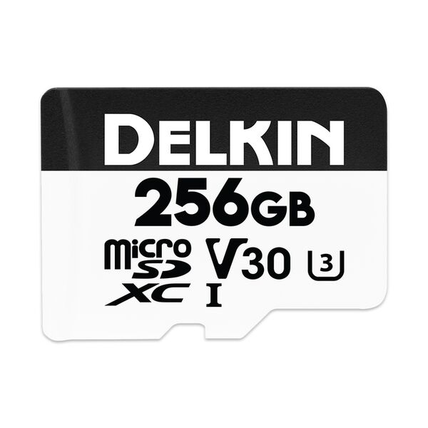 Delkin HYPERSPEED UHS-I (V30) microSD Memory Card  256 GB