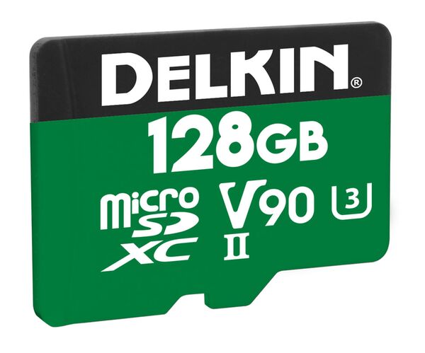 Delkin POWER UHS-II (V90) microSD Memory Card   128 GB