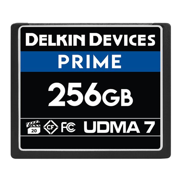 Delkin PRIME UDMA 7 Compact Flash Memory Card  256 GB