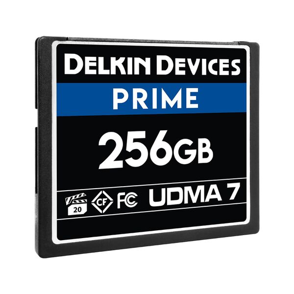 Delkin PRIME UDMA 7 Compact Flash Memory Card  256 GB