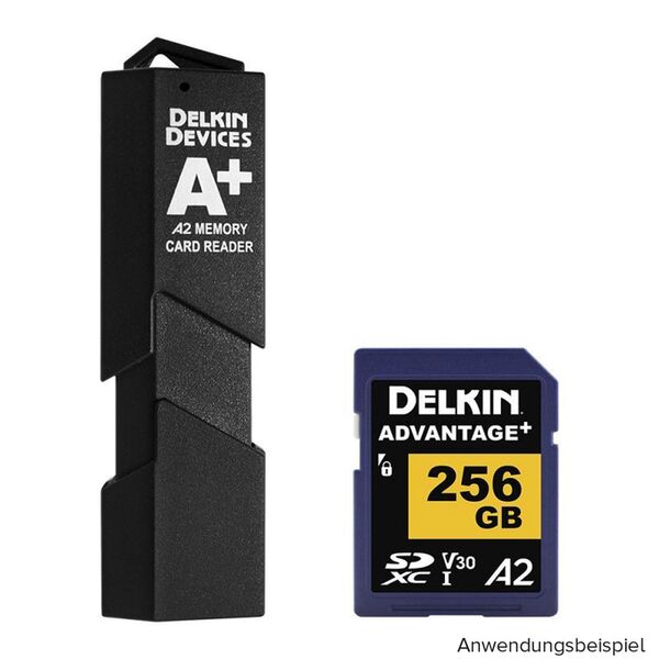 Delkin USB 3.1 SD + MicroSD A2  Kartenleser 