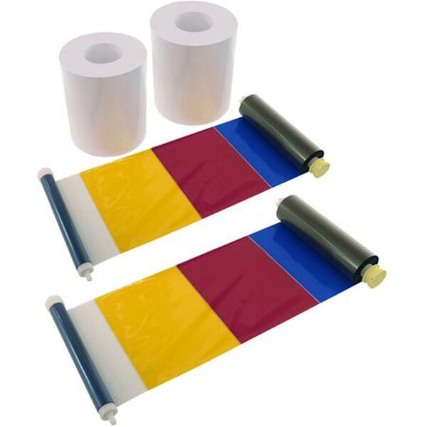 DNP Aufkleber Papier 2 Rollen je 200 St. 15x20 für DS620 