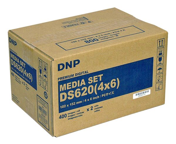 DNP DS 620 Media Kit 10x15 cm 2x 400 Blatt 