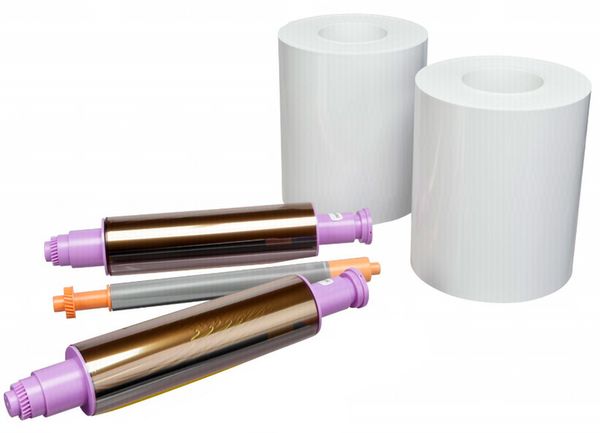 DNP Papier DM6840  DS40 2 Rollen je 200 St. 15x20