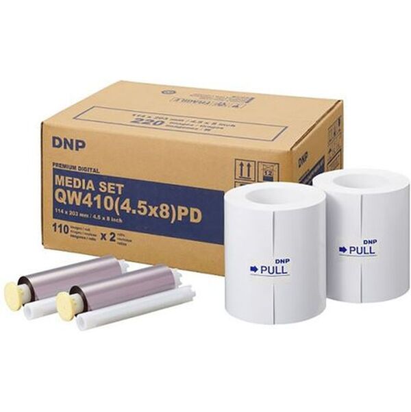 DNP Papier 220 Bilder Premium 11x20 für DP-QW410 