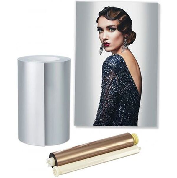 DNP Papier Metallic 1 Rolle je 200 St. 15x20 für DS620 