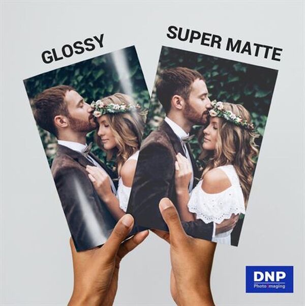 DNP Papier Super Matte 1 Rolle je 200 St. 15x20 für DS620 