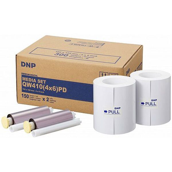 DNP QW410 Mediaset Premium (PD) 10x15 cm für 300 Bilder 
