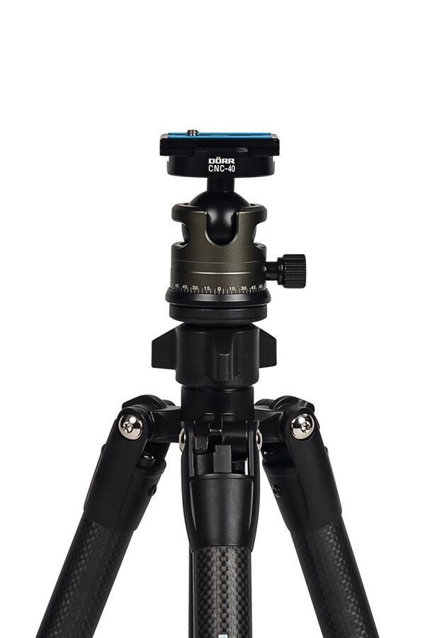 Dörr Carbon Stativ Racer CR-1700 mit CNC-40 Kugelkopf 
