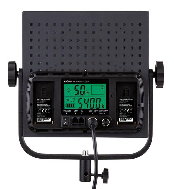 Dörr LED Dauerlicht DLP-1000 BI-Color 2er Set 