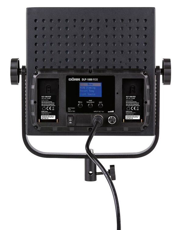 Dörr LED Dauerlicht DLP-1000 RGB  2er Set